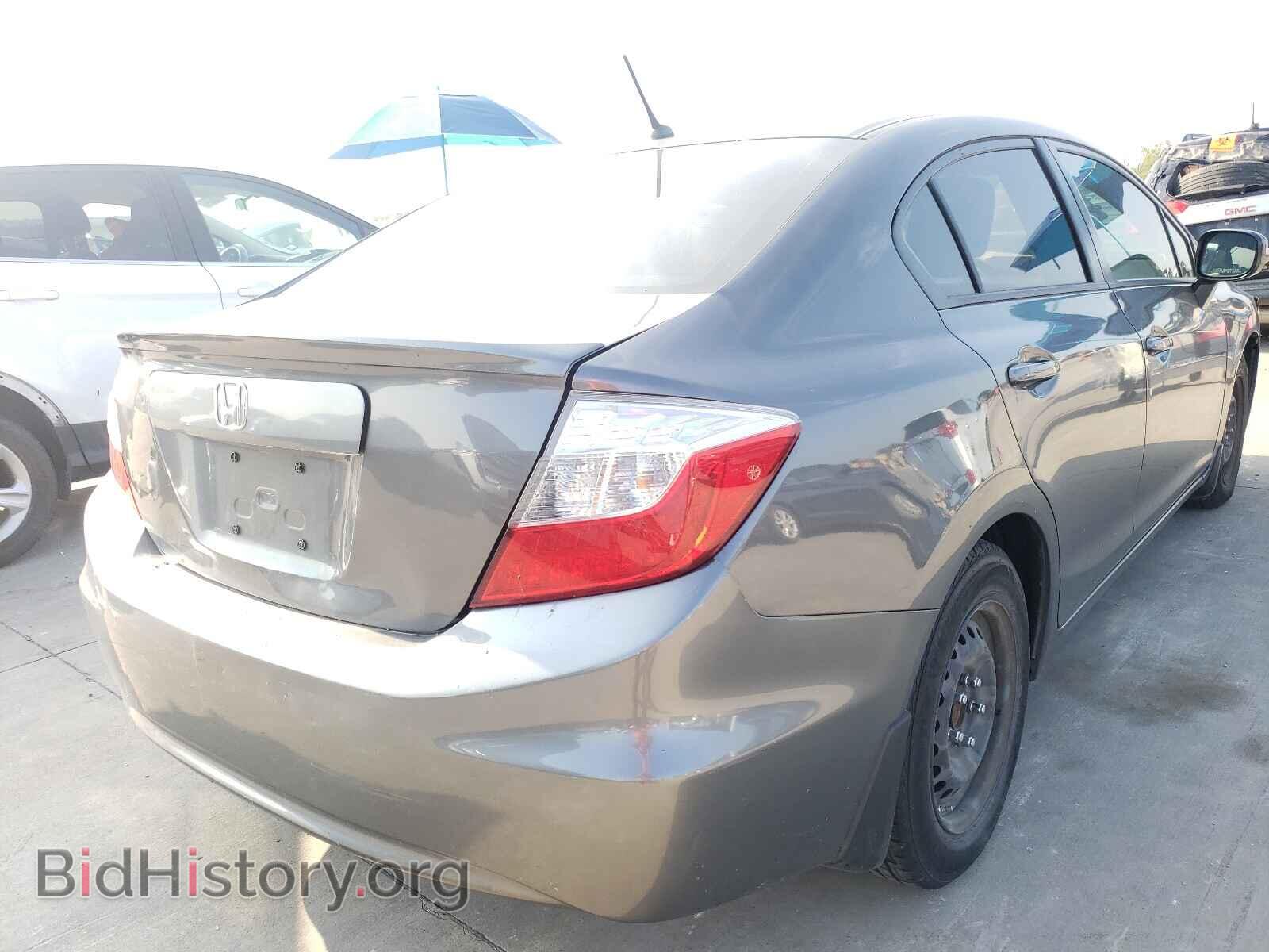 2012 HONDA CIVIC - VIN: JHMFB4F30CS003162 - Фото 4
