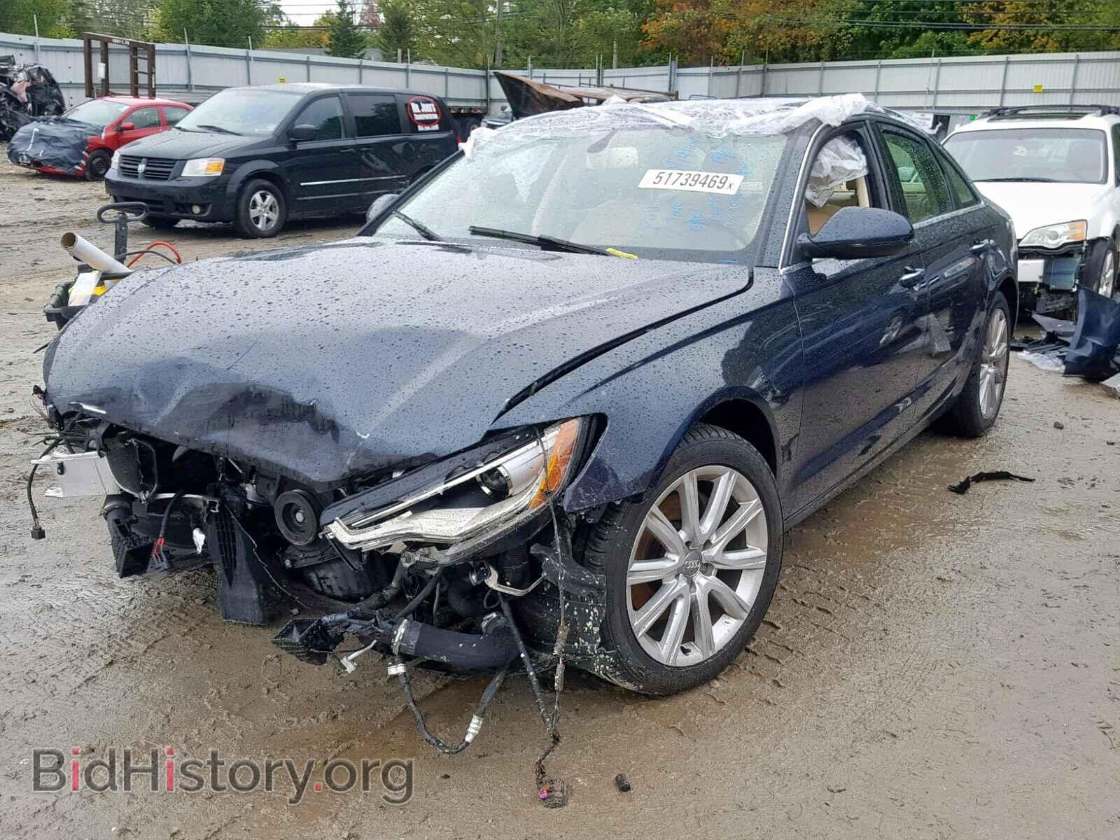 2013 AUDI A6 - VIN: WAUGFAFC5DN022618 - Photo 2