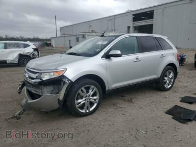 2014 Ford EDGE Limited, silver — VIN 2FMDK4KC0EBA61652, Copart