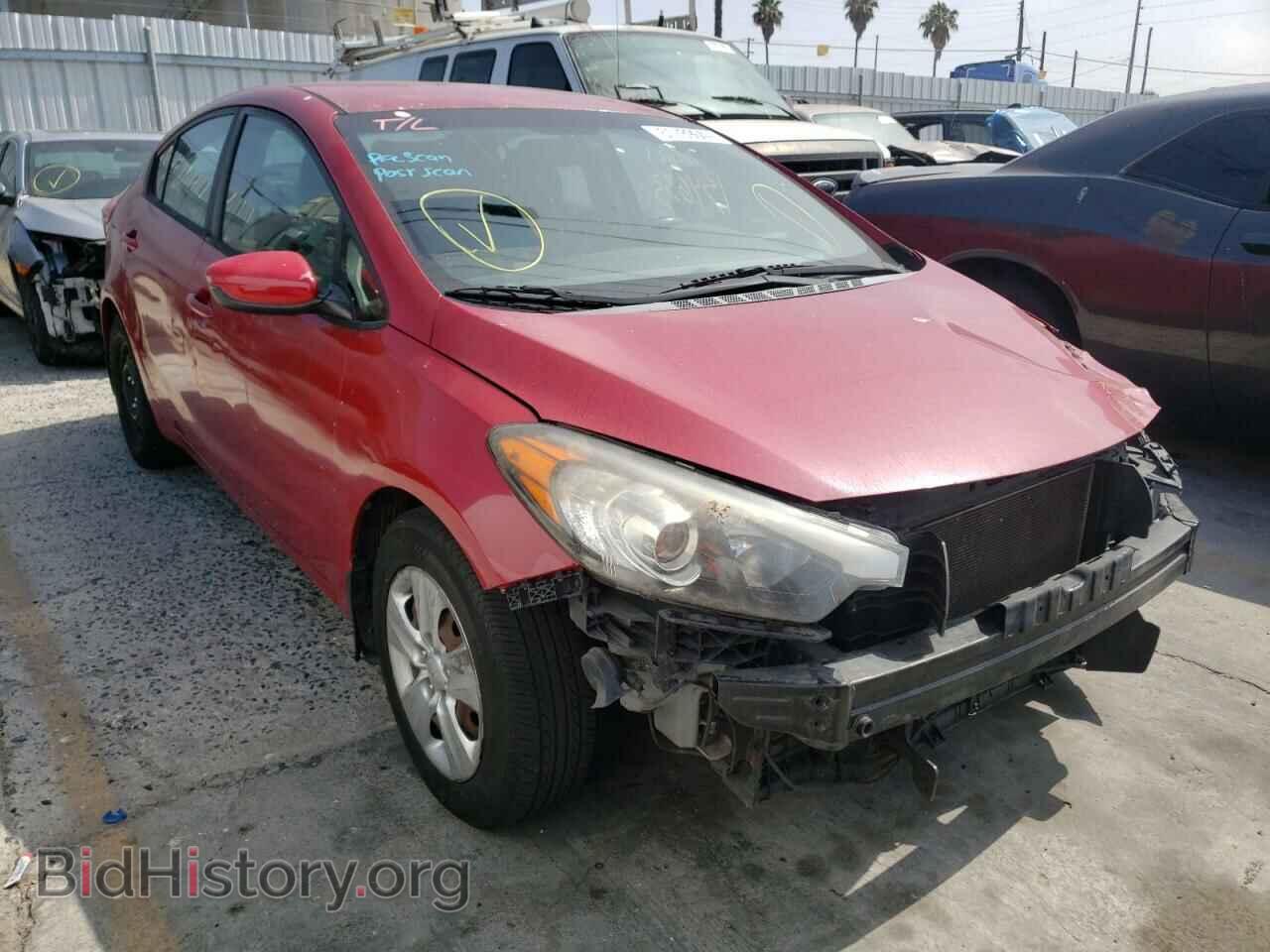 Photo KNAFK4A6XE5057229 - KIA FORTE 2014