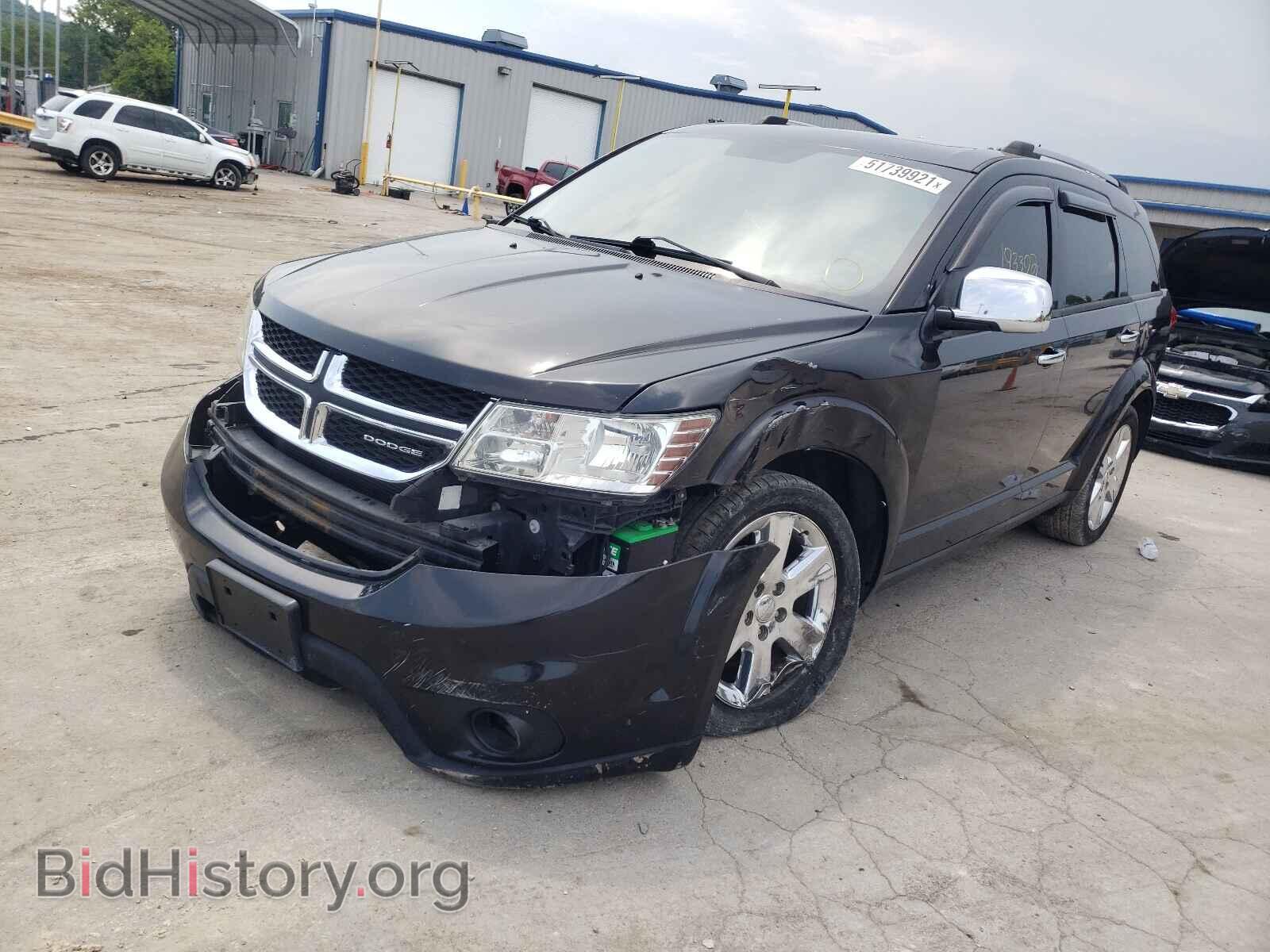 2012 DODGE JOURNEY - VIN: 3C4PDCDGXCT180140 - Фото 2
