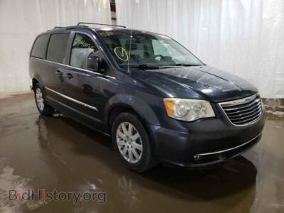 2013 Chrysler MINIVAN TOWN & COU, blue — VIN 2C4RC1BG4DR620229, Copart
