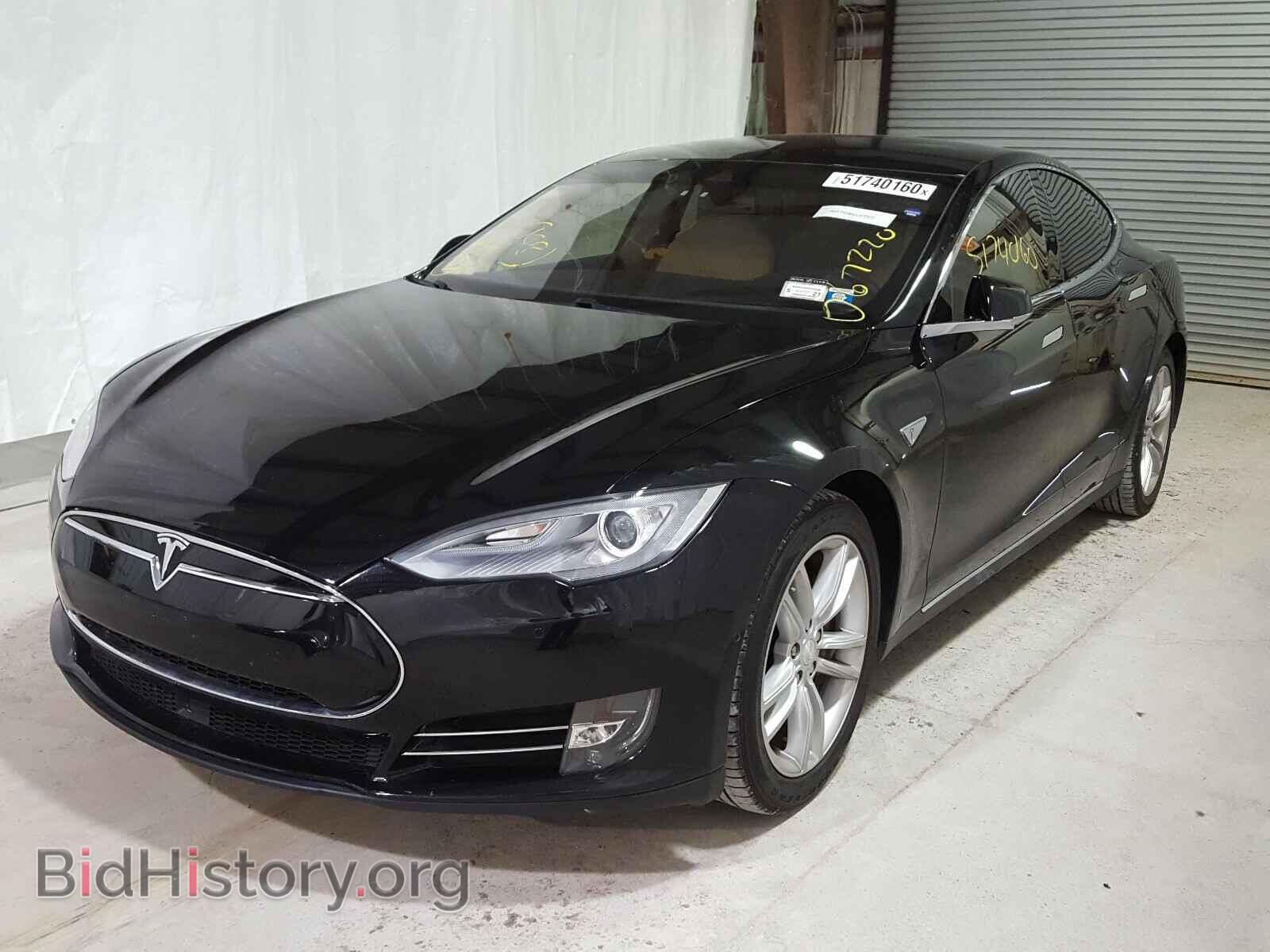 2014 TESLA MODEL S - VIN: 5YJSA1S12EFP67553 - Photo 2