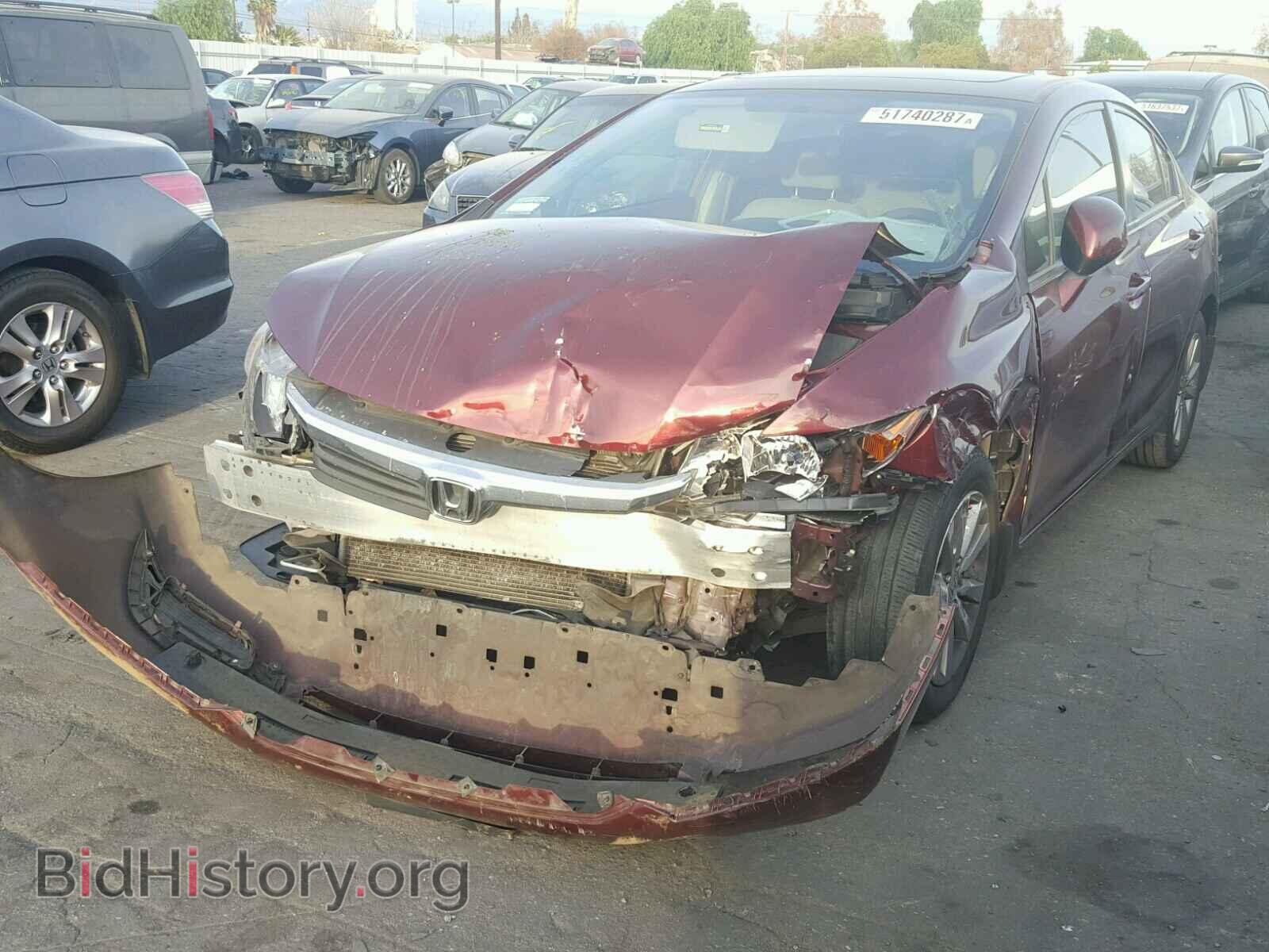 2012 HONDA CIVIC - VIN: JHMFB2F81CS003283 - Фото 2