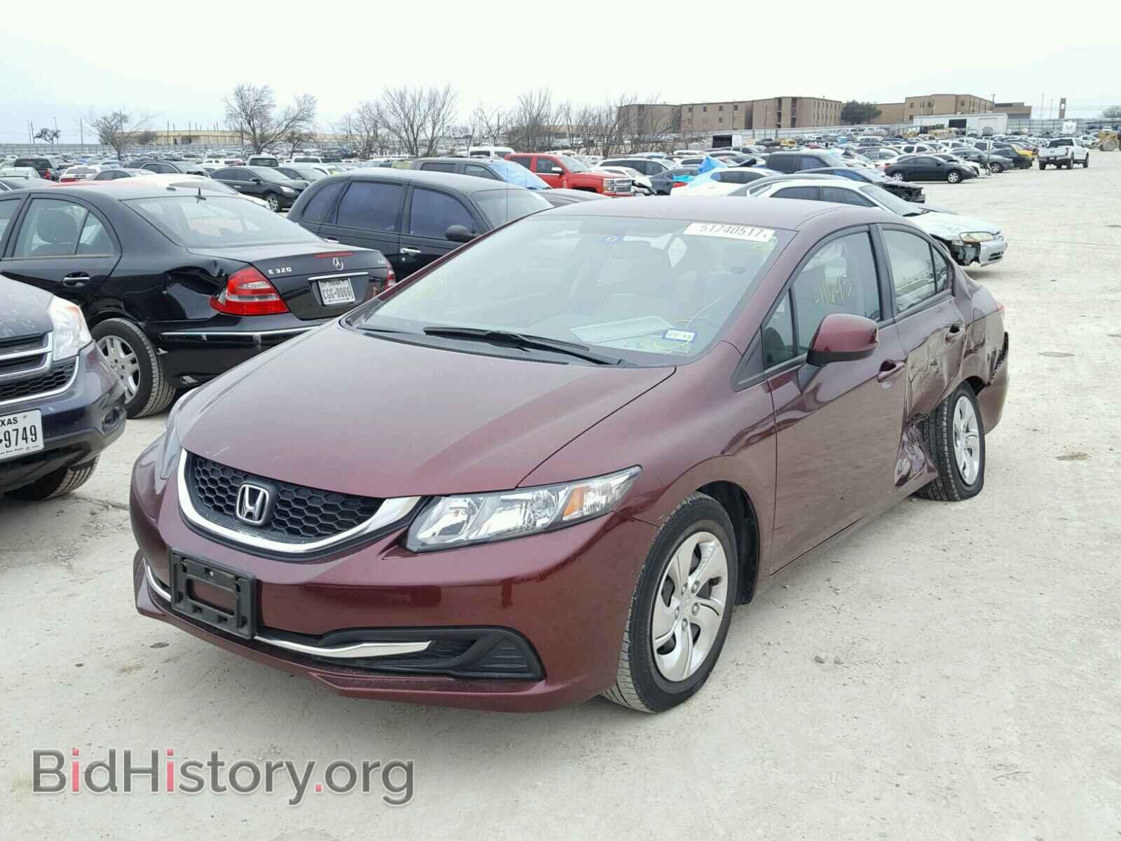 2013 HONDA CIVIC - VIN: 19XFB2F53DE237808 - Фото 2