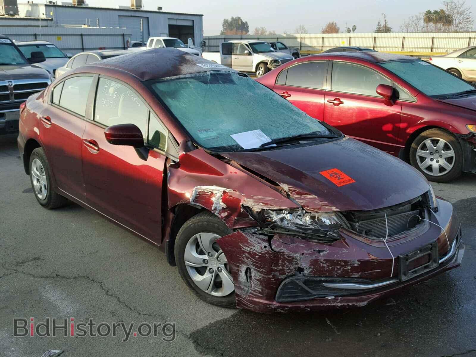 Фотография 19XFB2F50EE274395 - HONDA CIVIC LX 2014