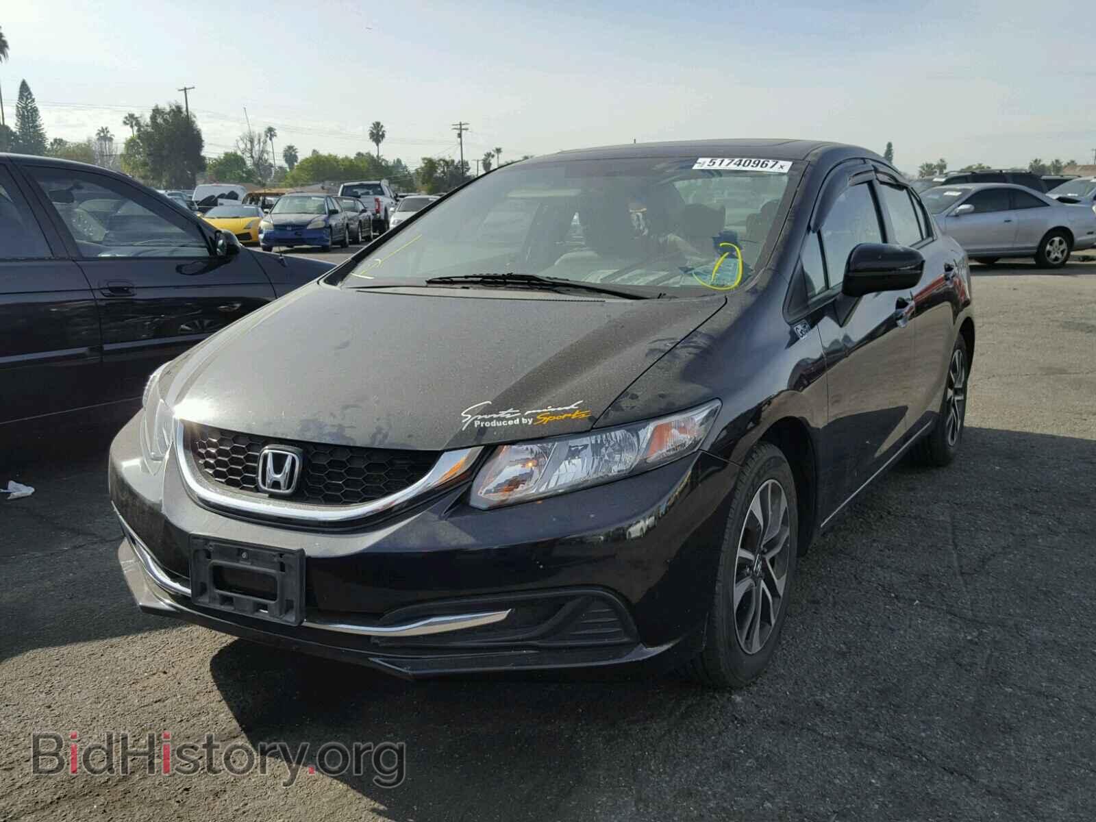 2014 HONDA CIVIC - VIN: 19XFB2F85EE202506 - Фото 2