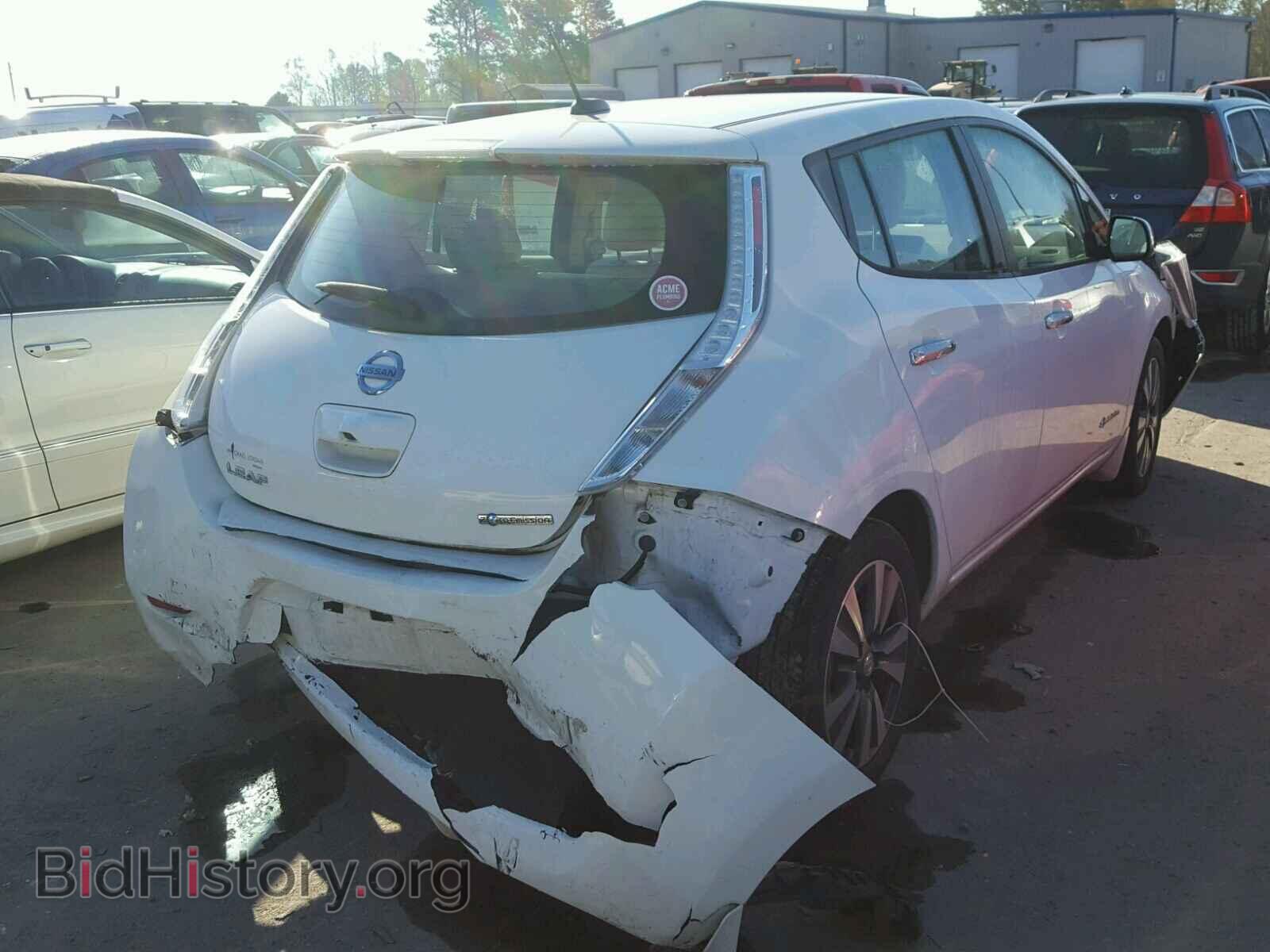 2015 NISSAN LEAF - VIN: 1N4AZ0CP7FC325941 - Фото 4