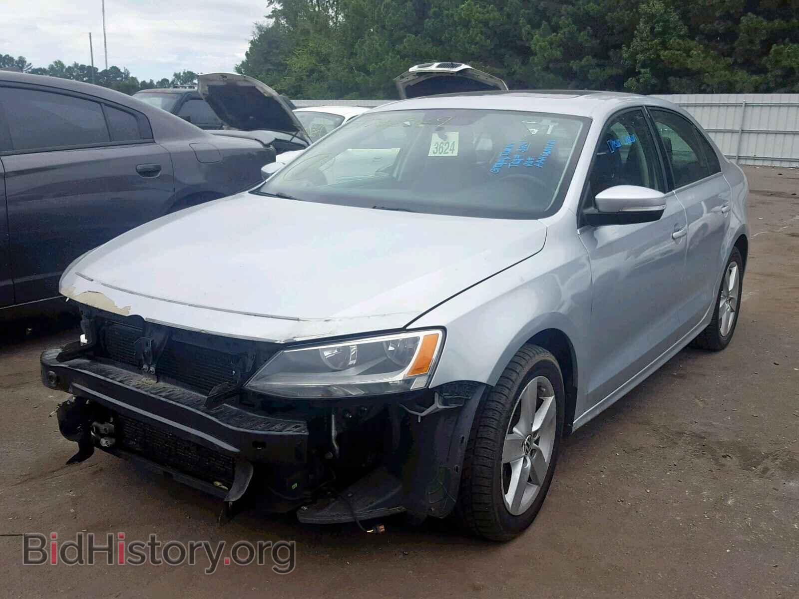 2012 VOLKSWAGEN JETTA - VIN: 3VWLL7AJ5CM391908 - Фото 2
