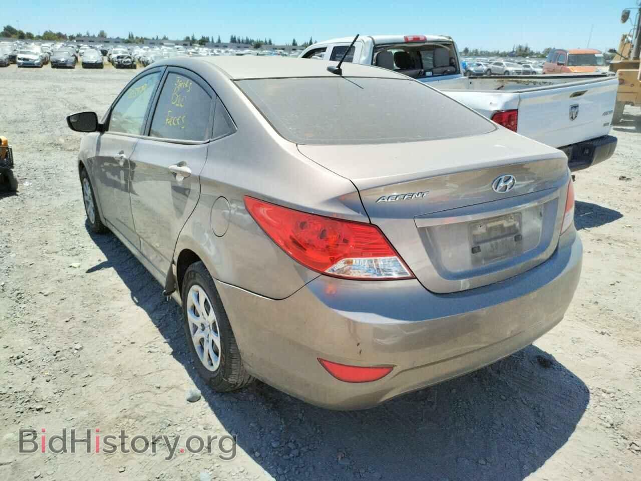 2014 HYUNDAI ACCENT - VIN: KMHCT4AE5EU623700 - Фото 3