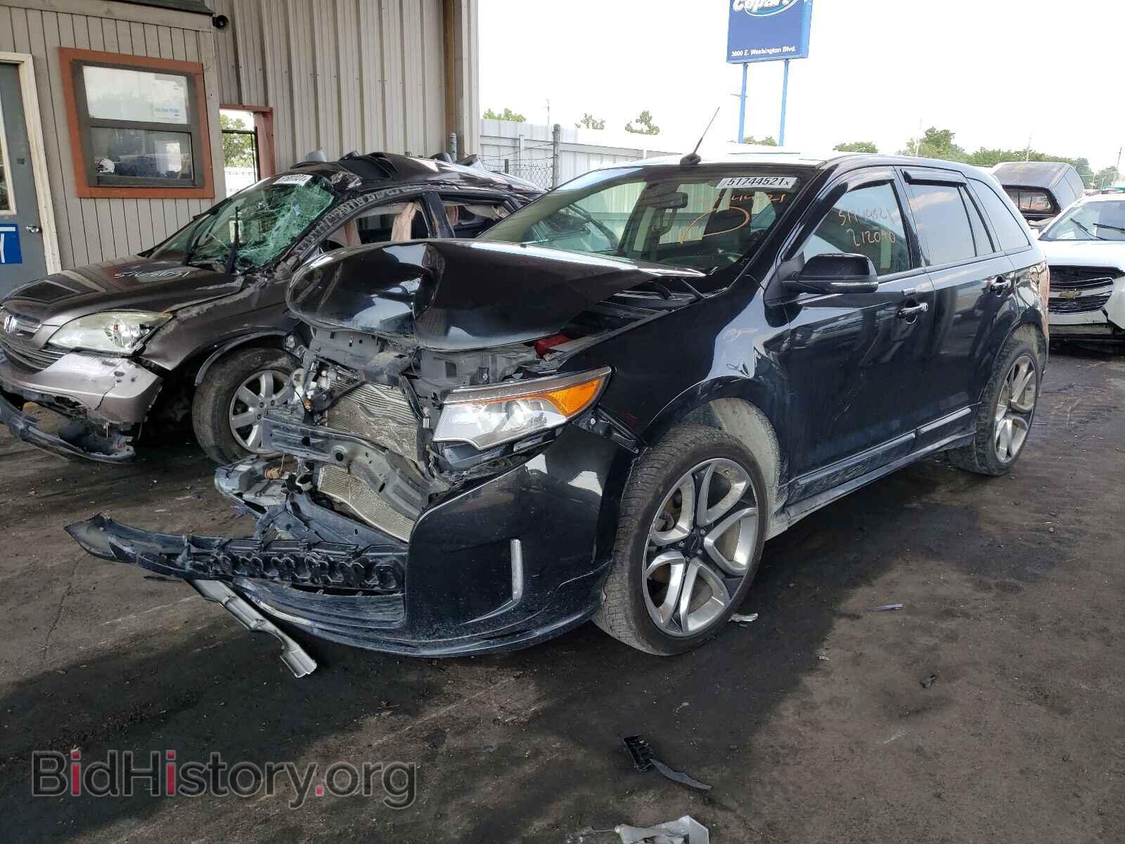 2014 FORD EDGE - VIN: 2FMDK4AK3EBA82181 - Фото 2