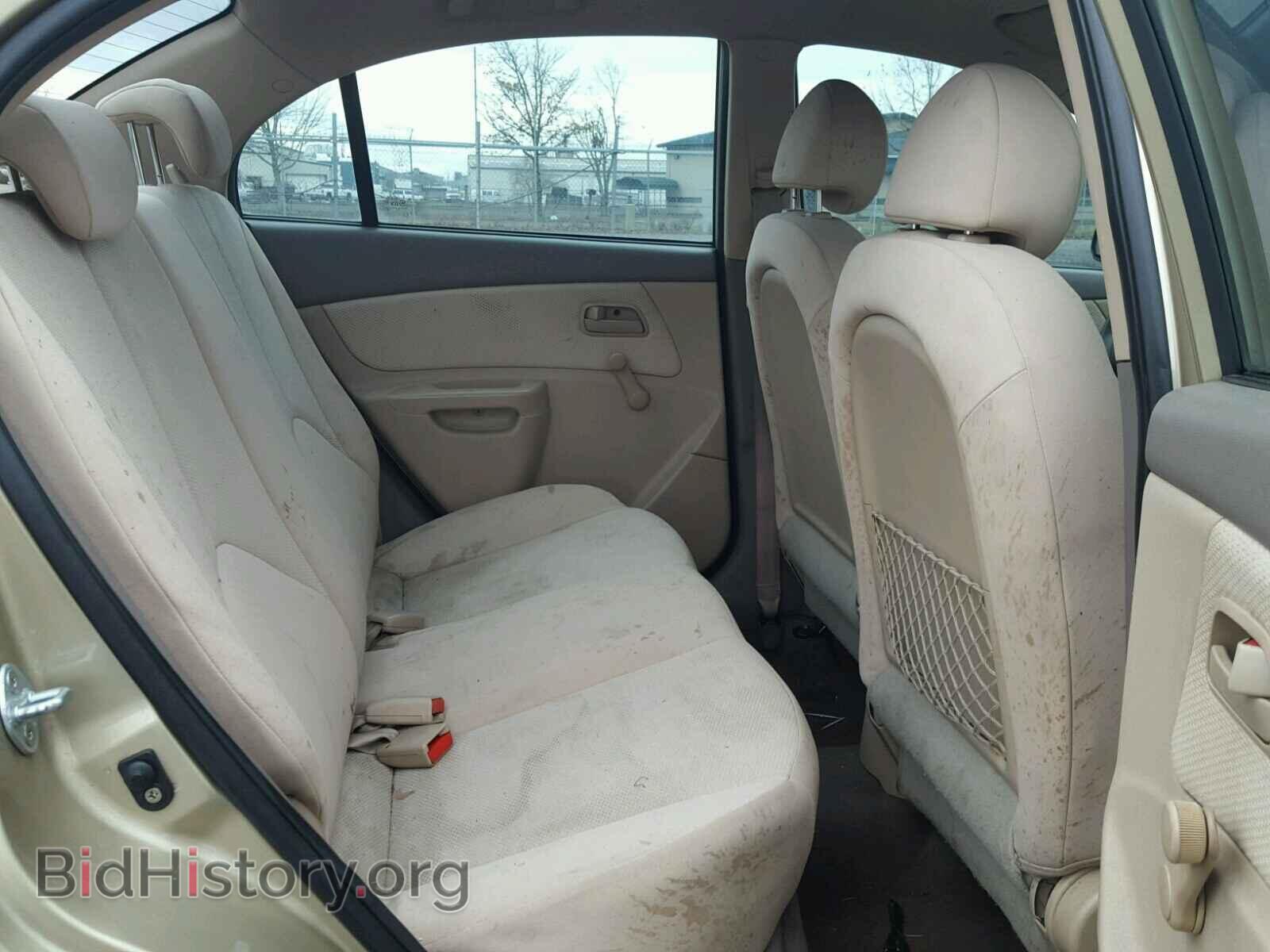 2009 KIA RIO BASE - VIN: KNADE223496470660 - Фото 6
