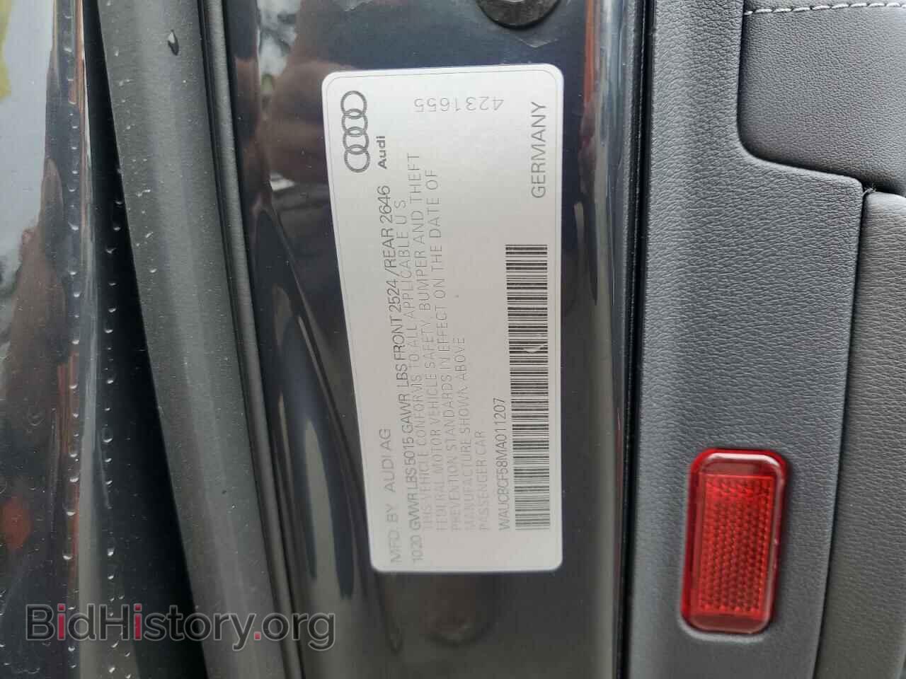 2021 AUDI A5 - VIN: WAUCBCF58MA011207 - Photo 13