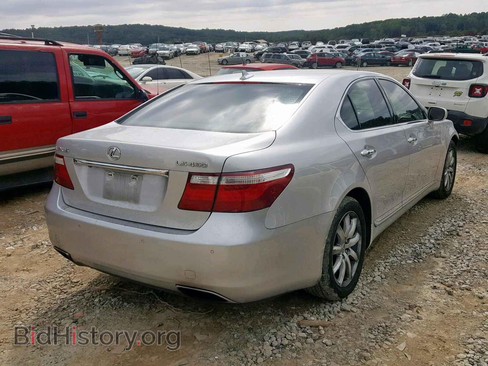 2007 LEXUS LS460 - VIN: JTHBL46F875008278 - Фото 4
