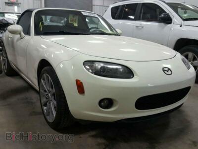 2008 Mazda MIATA MX-5 Miata, белый — VIN JM1NC25FX80155950, Copart