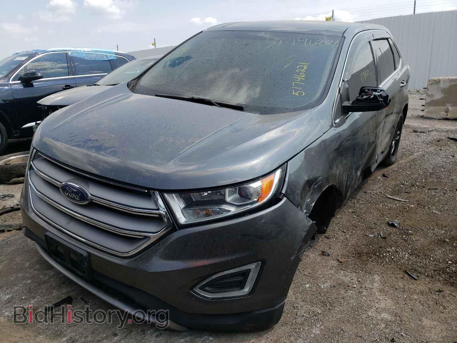2015 FORD EDGE - VIN: 2FMTK3J81FBB37786 - Фото 2