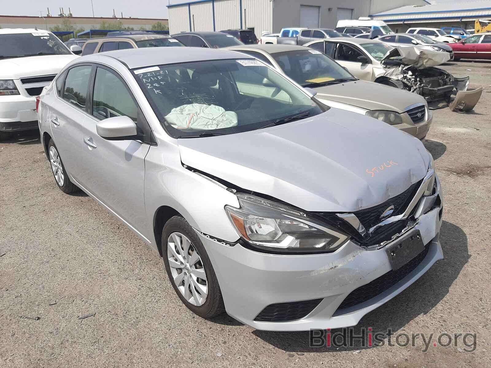 Photo 3N1AB7APXGY278717 - NISSAN SENTRA 2016