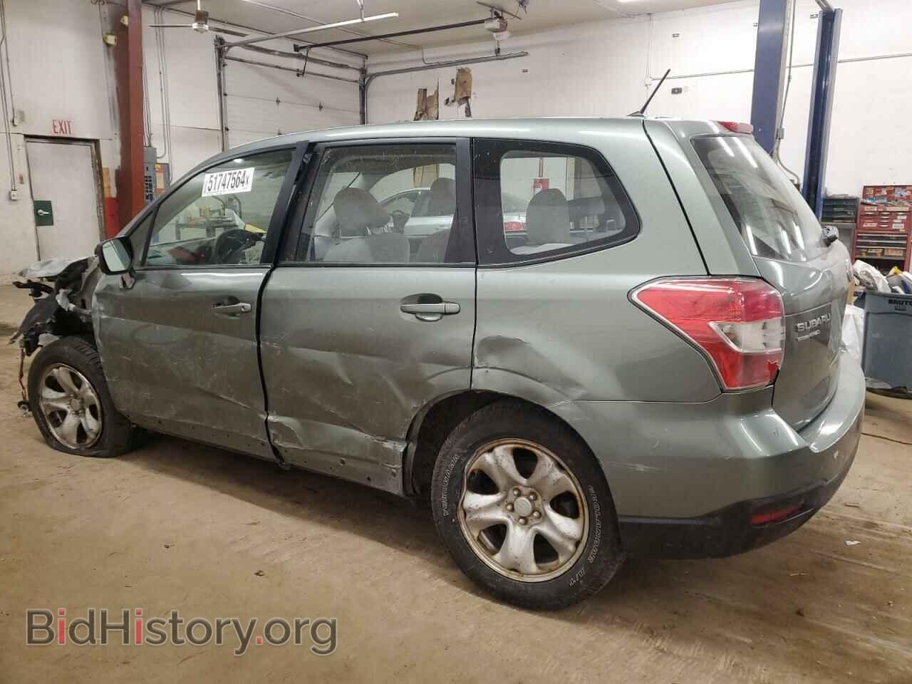 2014 SUBARU FORESTER - VIN: JF2SJAAC0EH505910 - Фото 2