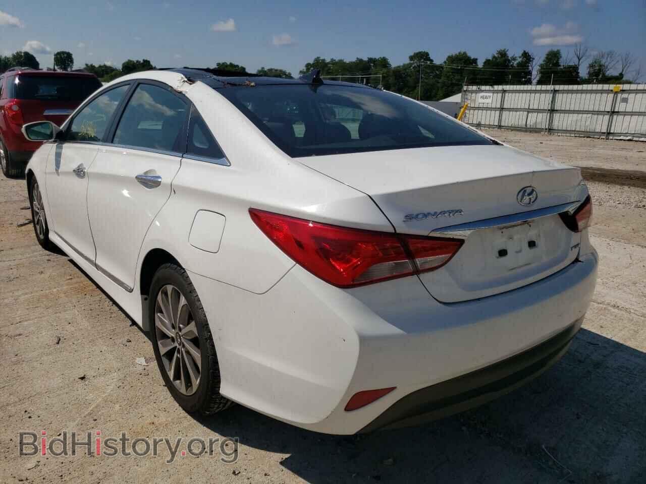 2014 HYUNDAI SONATA - VIN: 5NPEC4AC1EH884490 - Фото 3