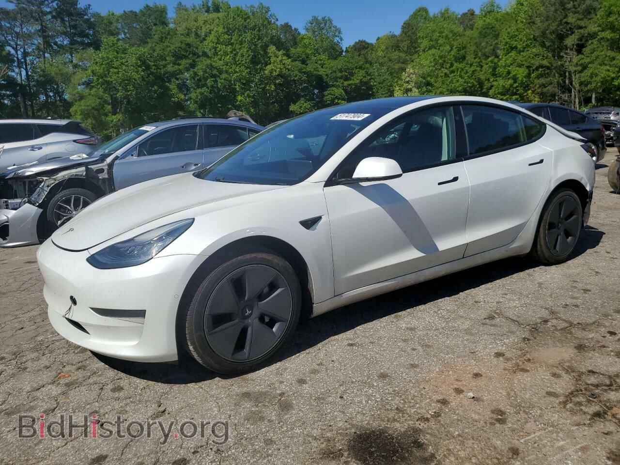 Photo 5YJ3E1EAXMF854281 - TESLA MODEL 3 2021