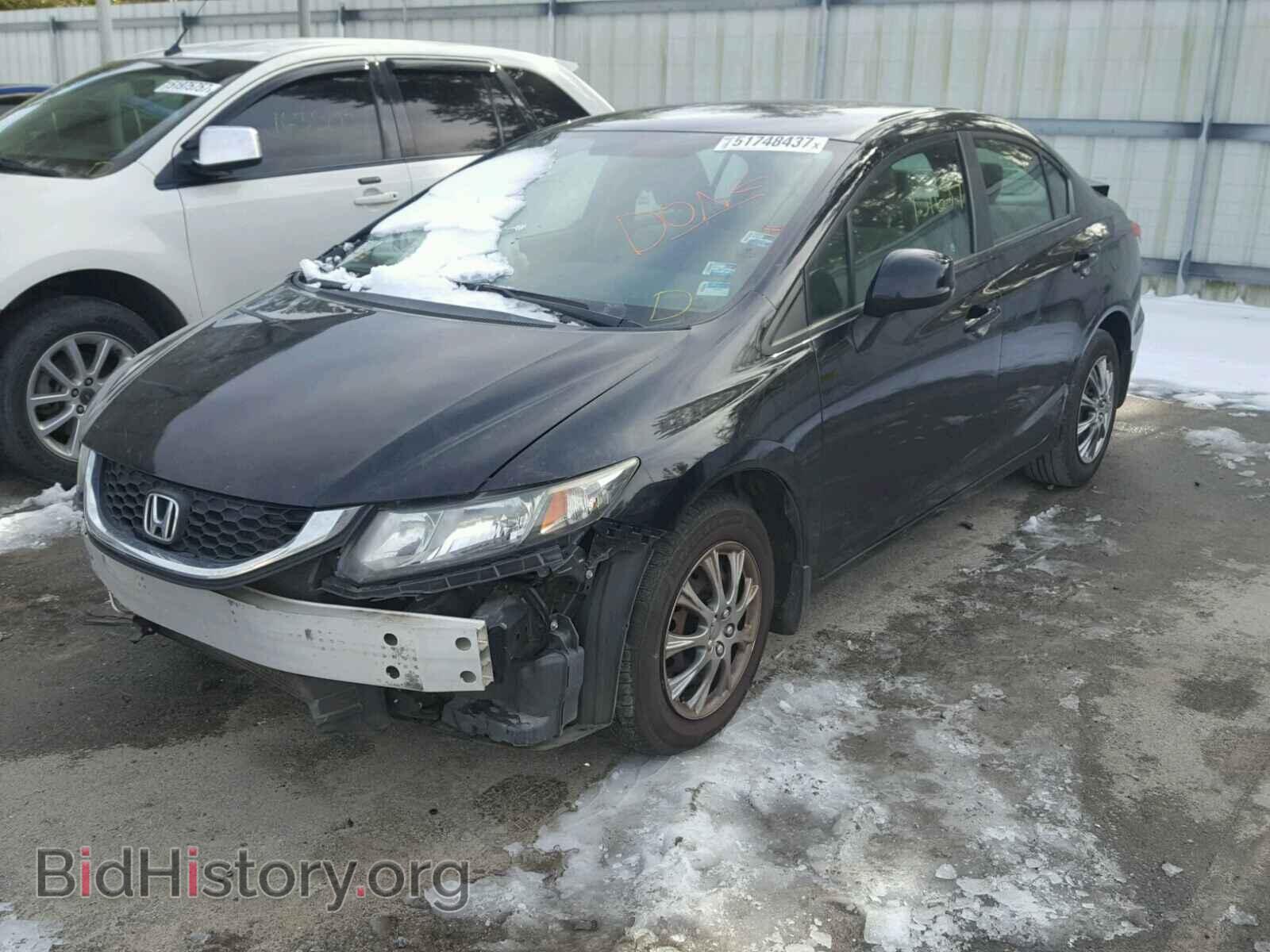 2013 HONDA CIVIC - VIN: 2HGFB2F55DH512150 - Фото 2