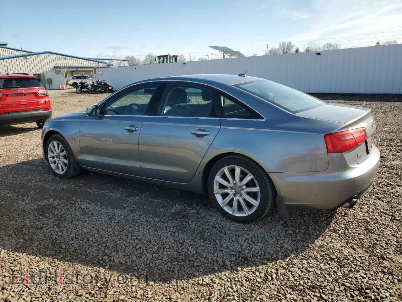2013 AUDI A6 - VIN: WAUGFBFC5DN076846 - Фото 2