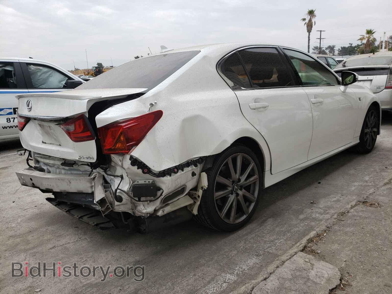 2013 LEXUS GS350 - VIN: JTHBE1BL6D5001023 - Фото 4