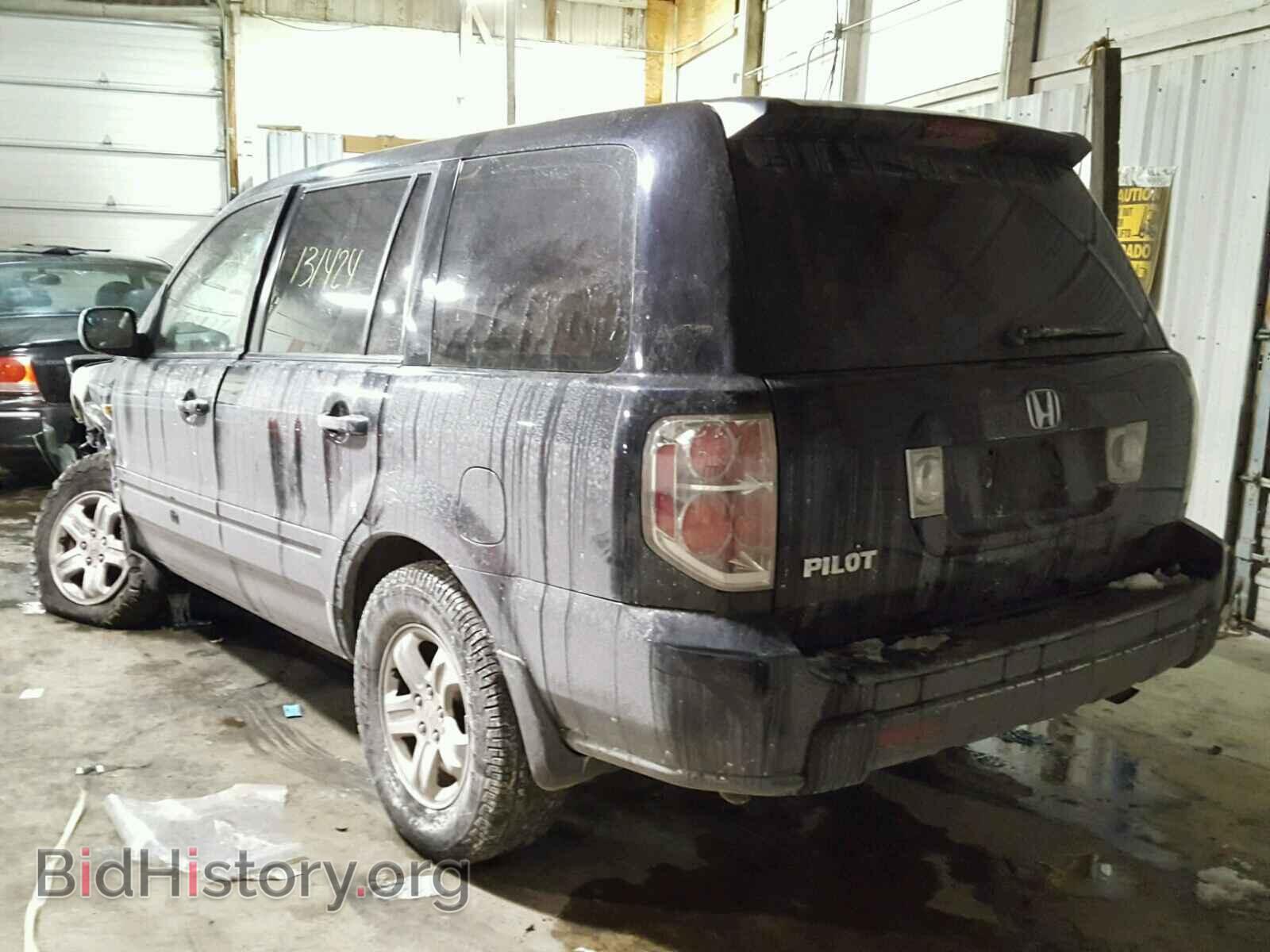 2006 HONDA PILOT - VIN: 5FNYF28176B035509 - Фото 3