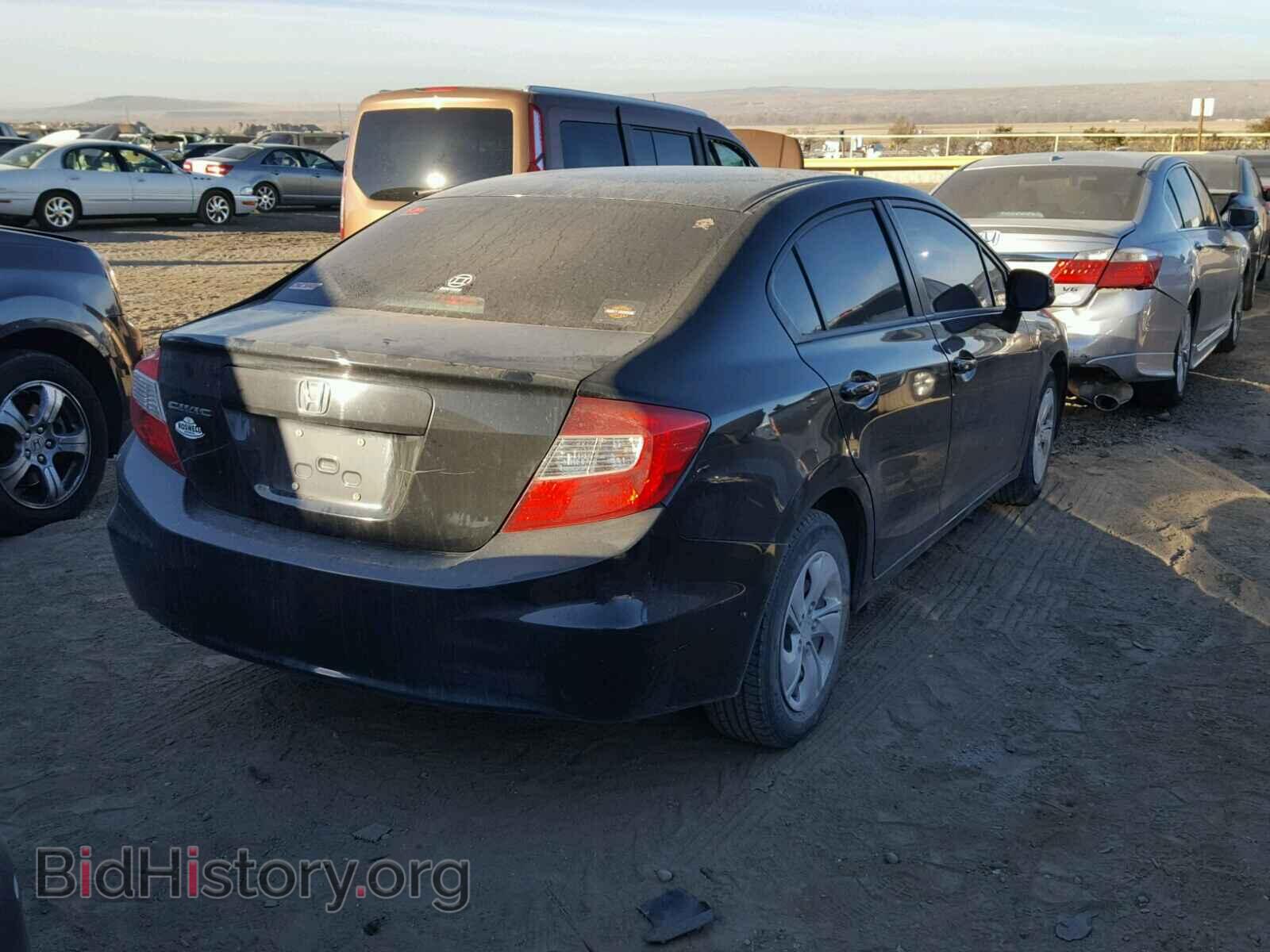 2012 HONDA CIVIC - VIN: 2HGFB2F54CH308292 - Photo 4