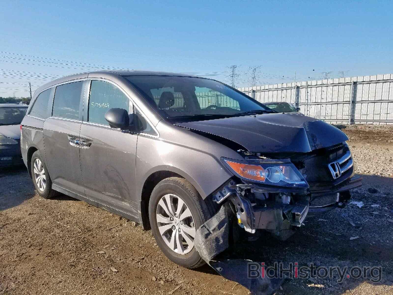 Фотография 5FNRL5H64GB092469 - HONDA ODYSSEY EX 2016