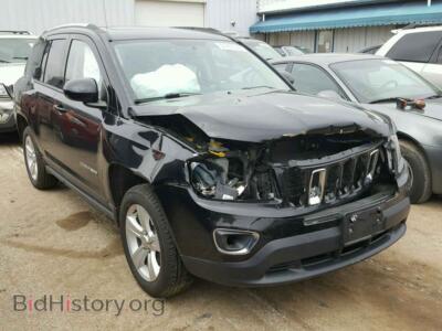2015 Jeep COMPASS LA, черный — VIN 1C4NJCEAXFD110948, Copart