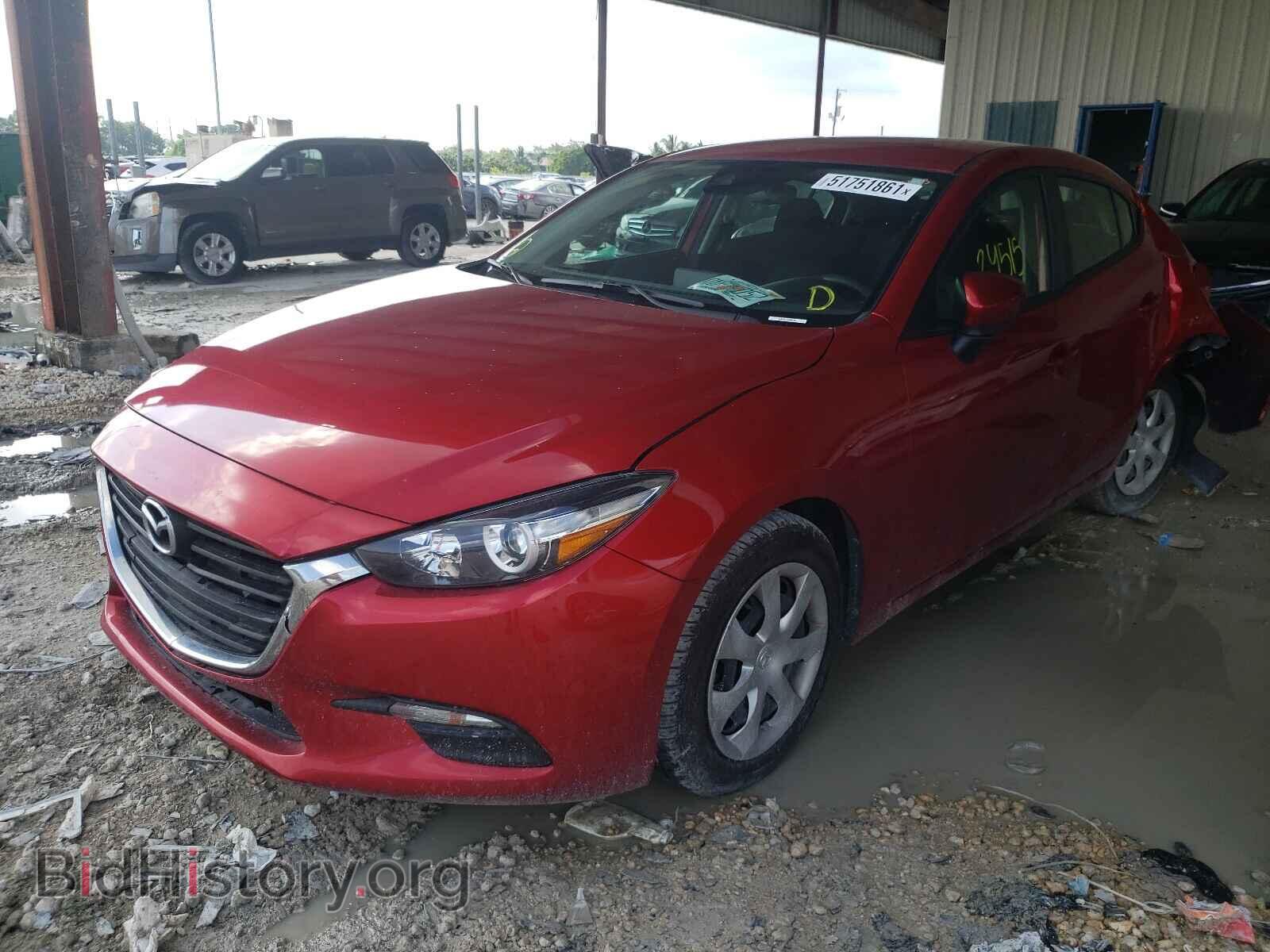 2018 MAZDA 3 - VIN: 3MZBN1U7XJM222581 - Фото 2