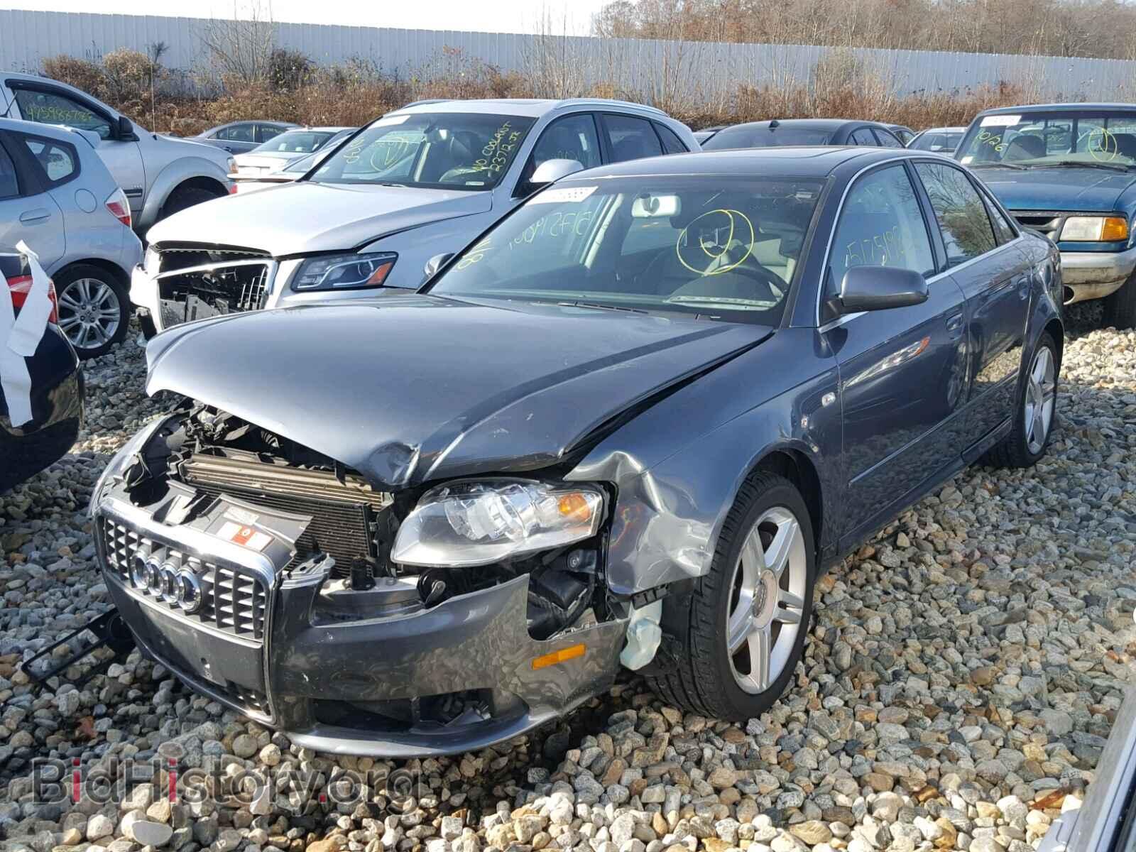 2008 AUDI A4 - VIN: WAUDF78E88A059163 - Фото 2