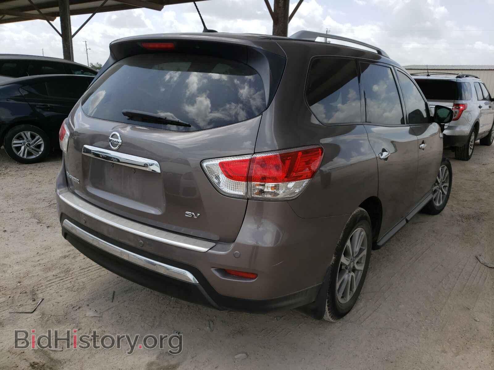2014 NISSAN PATHFINDER - VIN: 5N1AR2MN9EC731782 - Фото 4