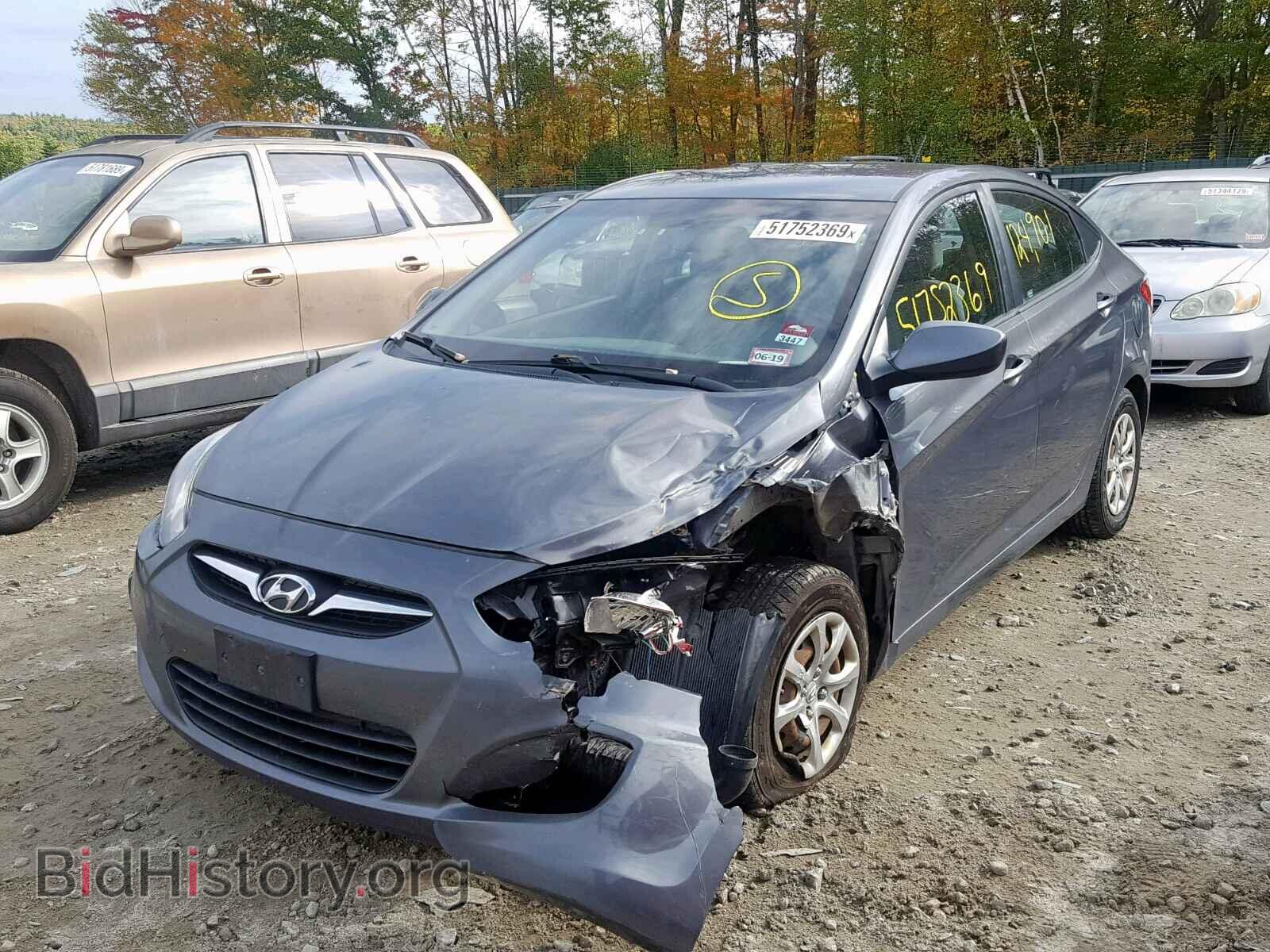 2012 HYUNDAI ACCENT - VIN: KMHCT4AE8CU158049 - Фото 2