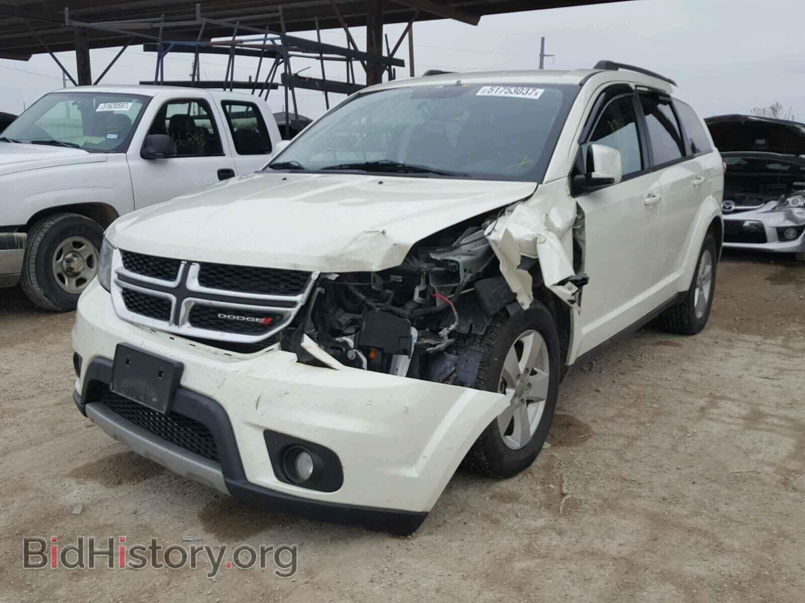 2012 DODGE JOURNEY - VIN: 3C4PDCBG8CT395227 - Фото 2
