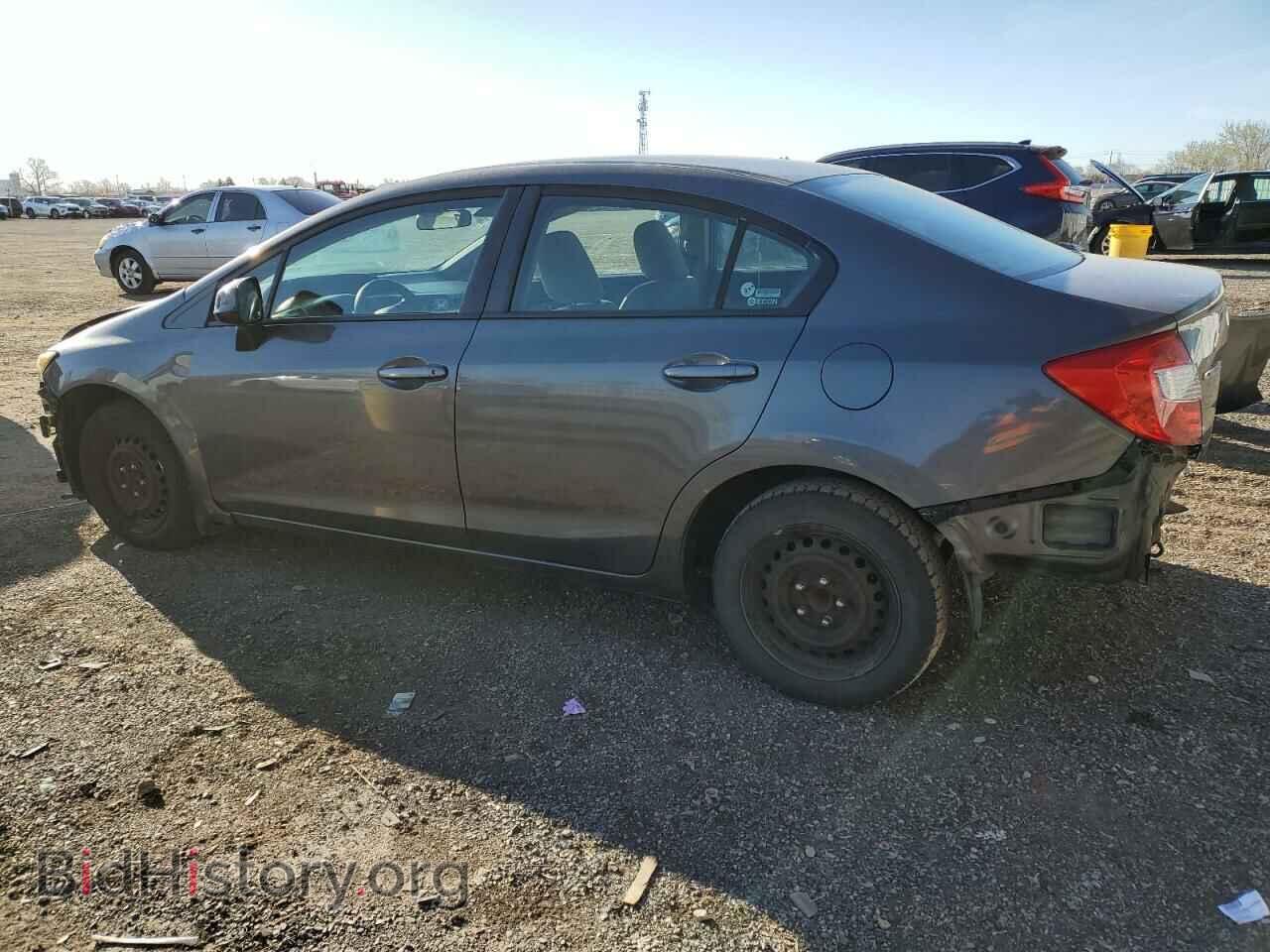 2012 HONDA CIVIC - VIN: 2HGFB2F45CH038934 - Фото 2
