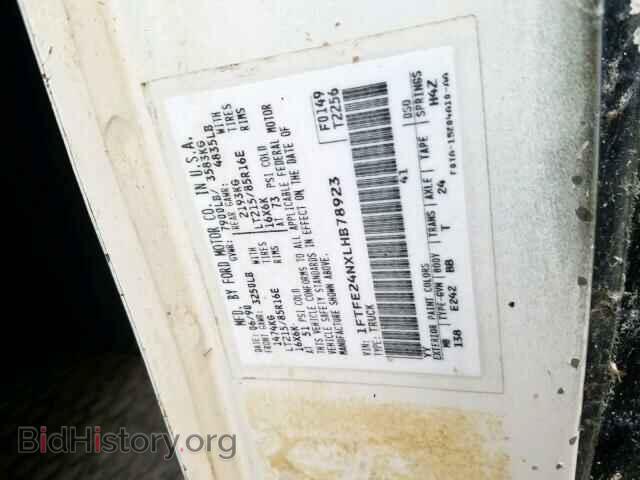 1990 FORD ECONOLINE - VIN: 1FTFE24NXLHB78923 - Photo 10