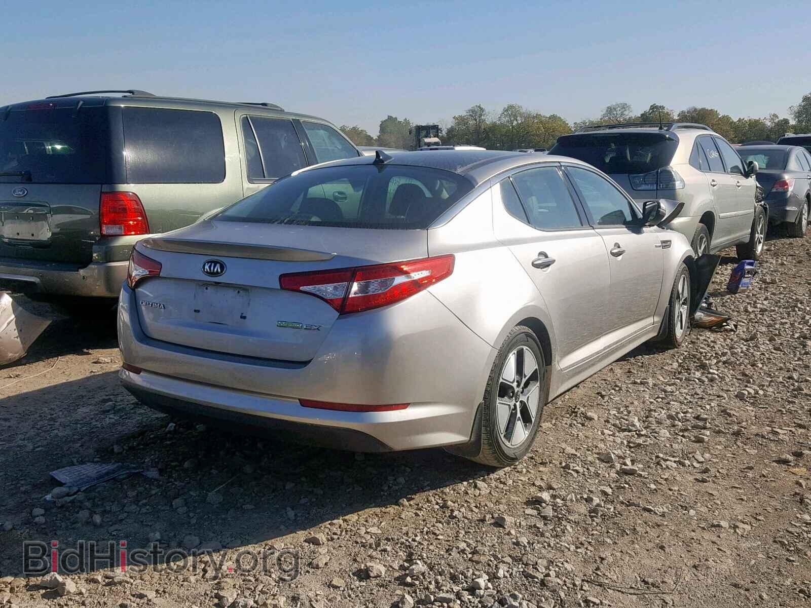 2013 KIA OPTIMA HYB - VIN: KNAGM4AD5D5054136 - Фото 4