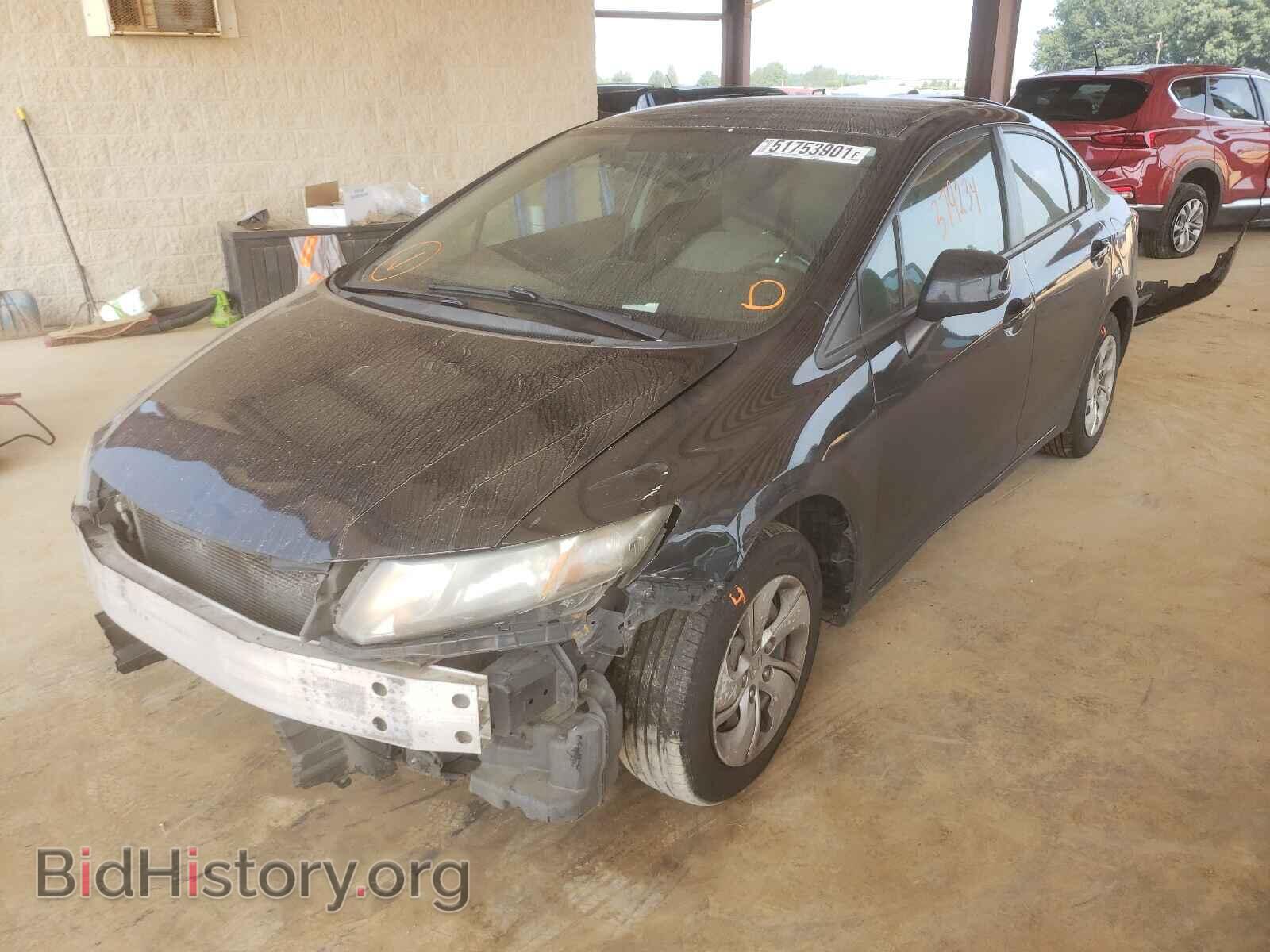 2013 HONDA CIVIC - VIN: 19XFB2F58DE210104 - Фото 2