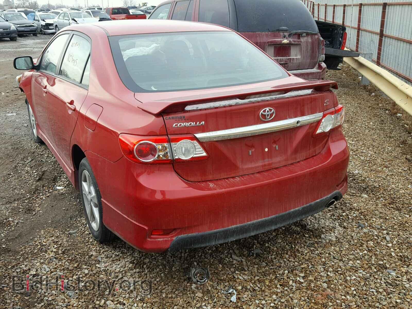 2013 TOYOTA COROLLA BA - VIN: 2T1BU4EE9DC992966 - Фото 3