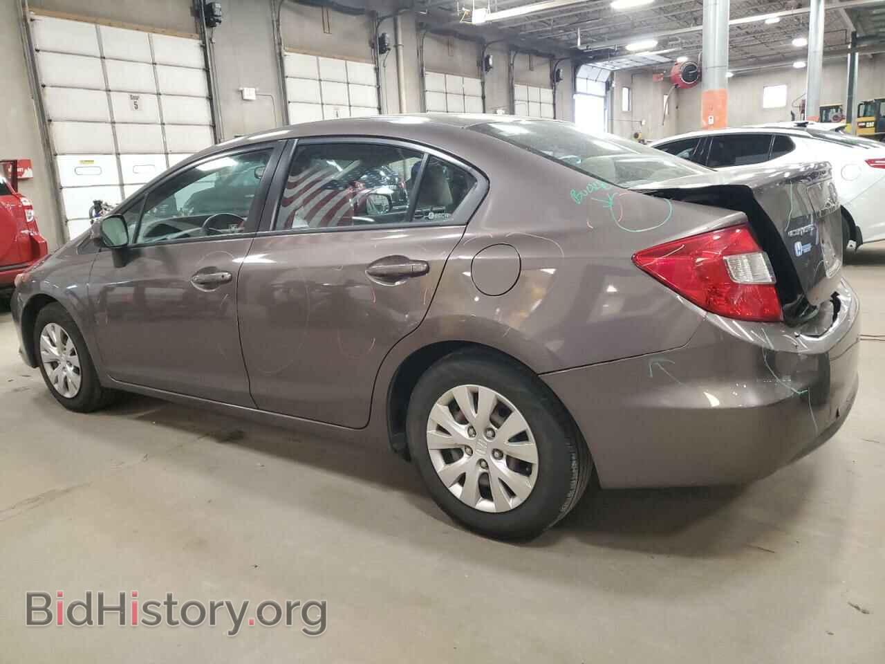 2012 HONDA CIVIC - VIN: 2HGFB2F56CH577989 - Фото 2