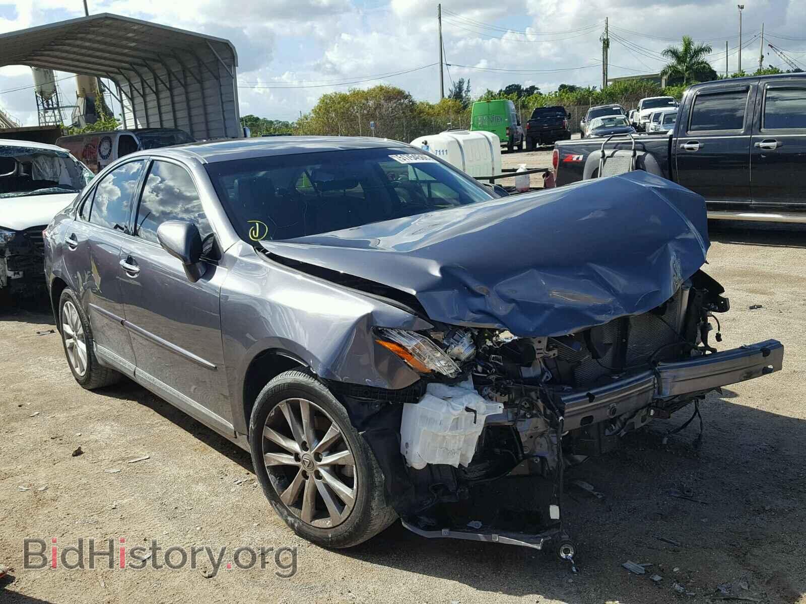 Photo JTHBK1EG2C2503356 - LEXUS ES350 2012