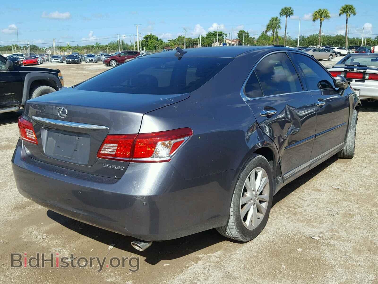 2012 LEXUS ES350 - VIN: JTHBK1EG2C2503356 - Фото 4
