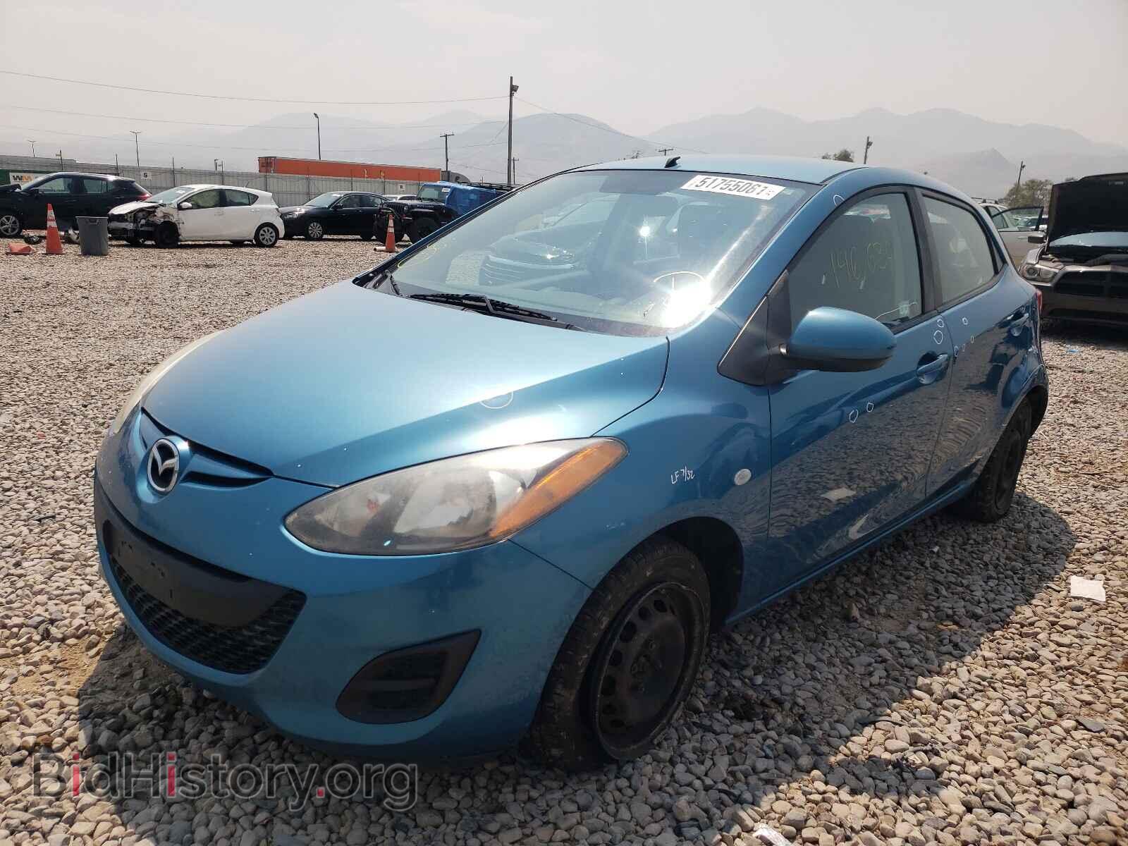 2012 MAZDA 2 - VIN: JM1DE1KY8C0140734 - Photo 2