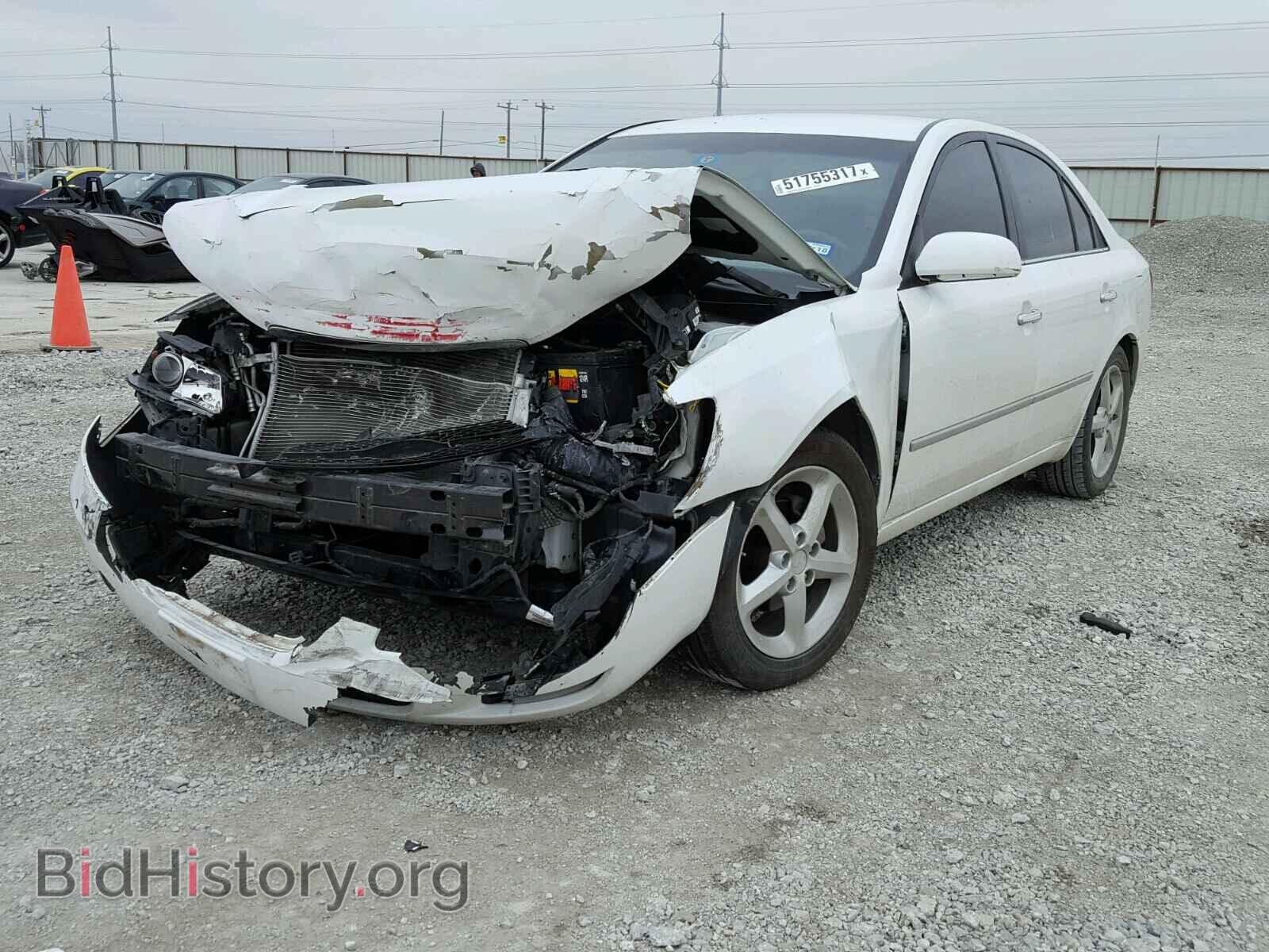 2008 HYUNDAI SONATA - VIN: 5NPEU46C88H318921 - Фото 2