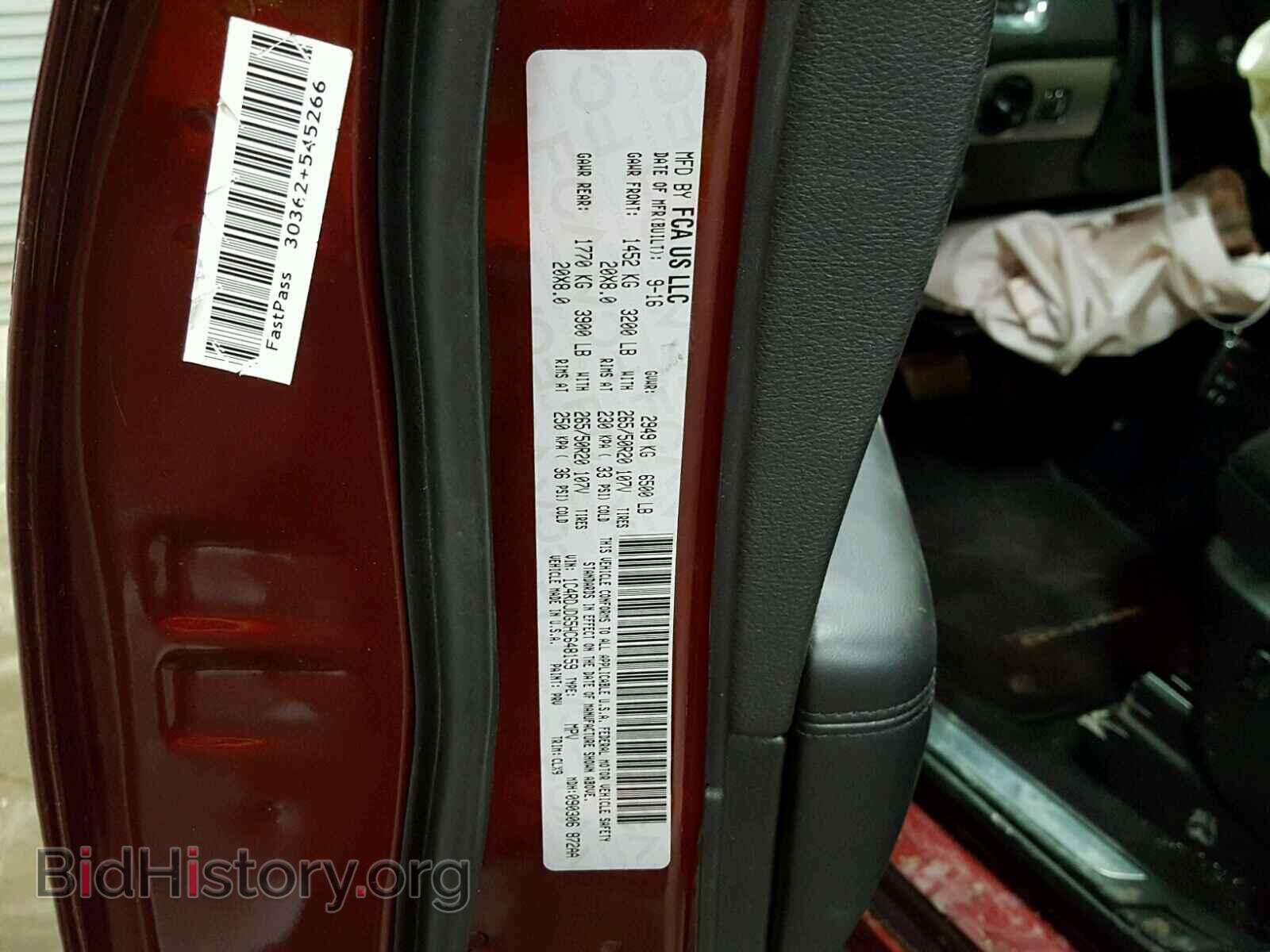 2017 DODGE DURANGO GT - VIN: 1C4RDJDG5HC648159 - Photo 10