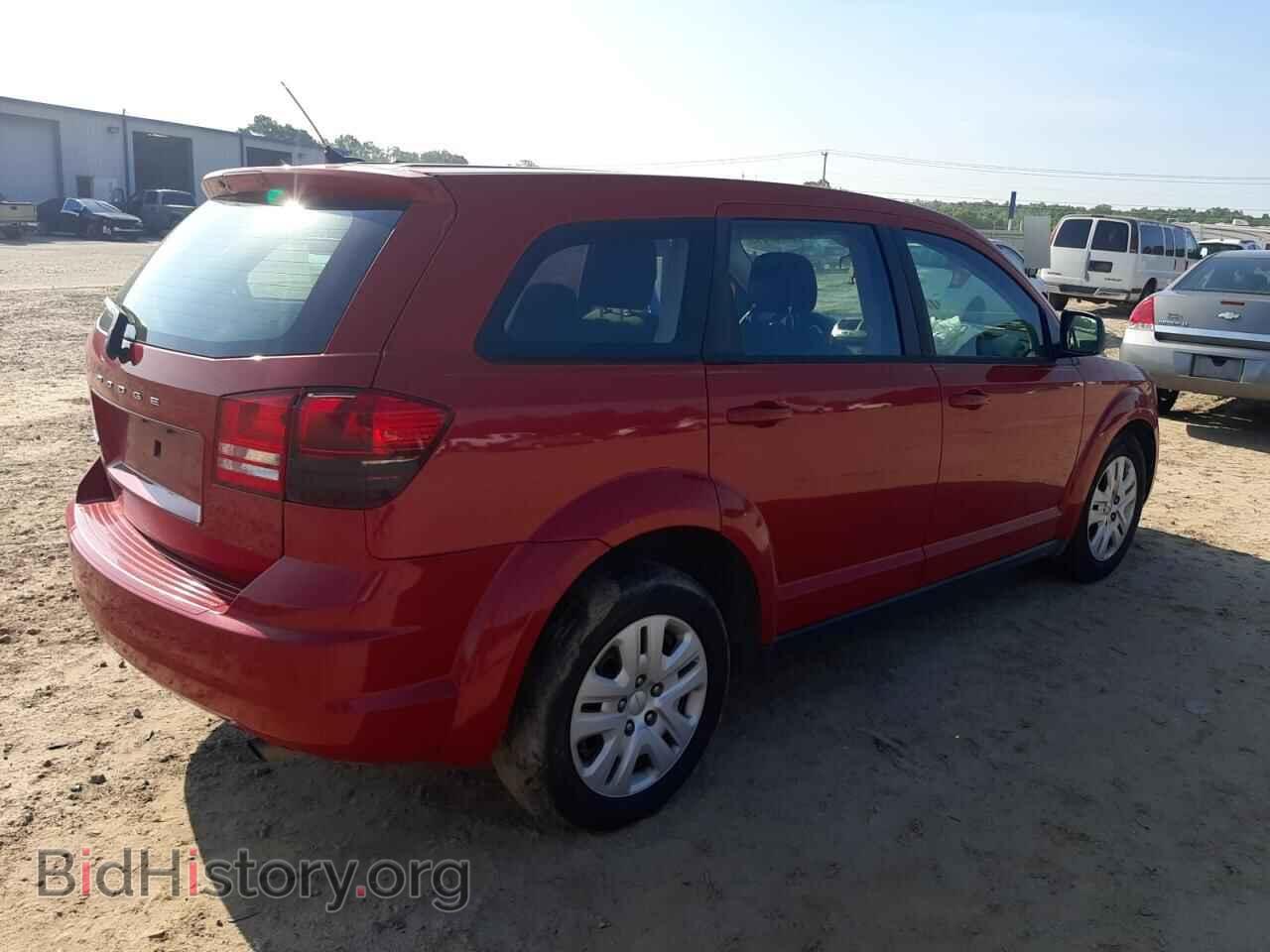 2014 DODGE JOURNEY - VIN: 3C4PDCAB8ET237656 - Фото 3
