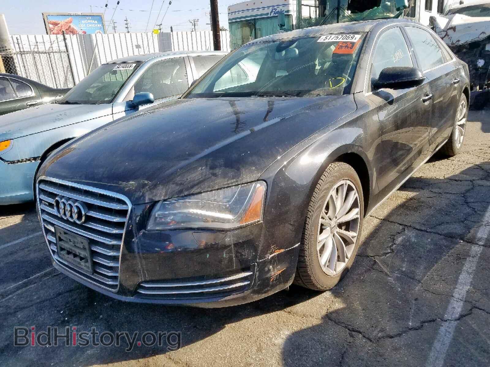 2012 AUDI A8 - VIN: WAURVAFD8CN001295 - Фото 2