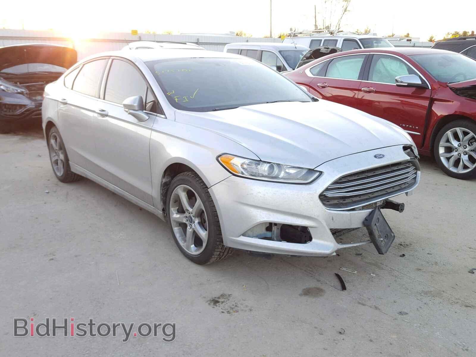 Photo 3FA6P0HR5DR201347 - FORD FUSION SE 2013